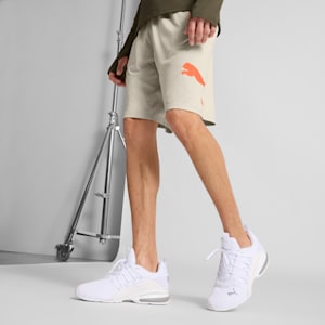 Pantalones cortos PUMA Train 10" para hombre, Desert Dust, extralarge